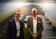 Marnix de Jong en Pieter Versluis van Buwatec. Voor Pieter is dit zijn laatste beurs en wil graag iedereen in de sector bedanken voor de fijne samenwerking. Eind deze maand zal hij met pensioen gaan. Tot volgend jaar op de GreenTech maar dan als bezoeker.